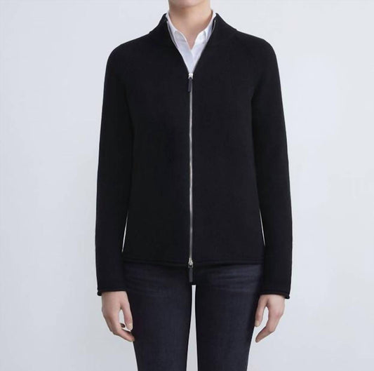 Lafayette 148 - Zip Front Cashmere Cardigan