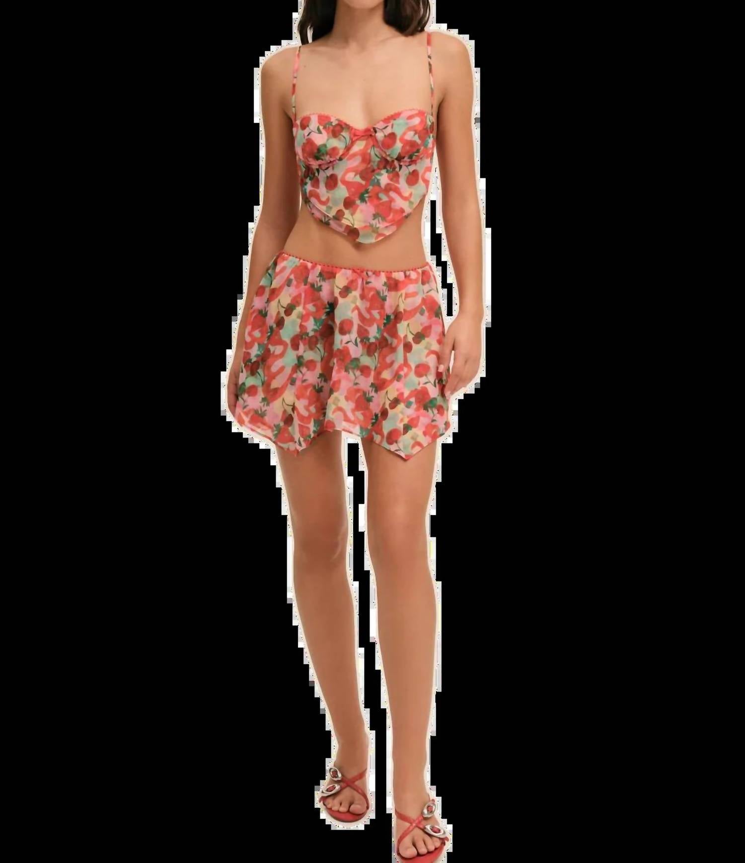 For Love & Lemons - Ambrosia Crop Top