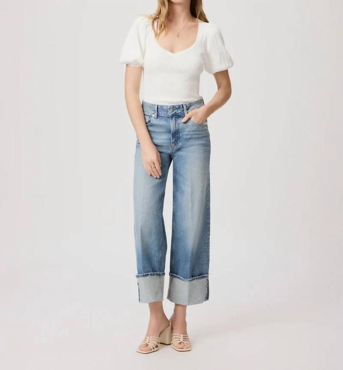 Paige - Maie Short Sleeve Sweater Top