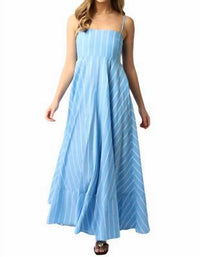 Olivaceous - Deanna Stripe Dress