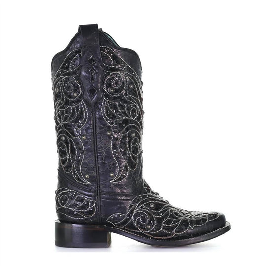 Corral - Women's Inlay Square Toe Boots