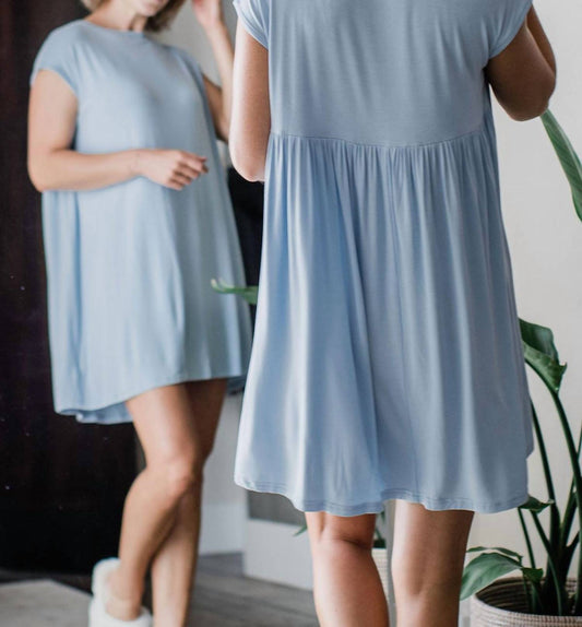 Yala - Opal Swing Bamboo Nightshirt Mini Dress