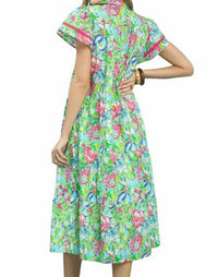 Umgee - Spring Meadow Floral Midi Dress