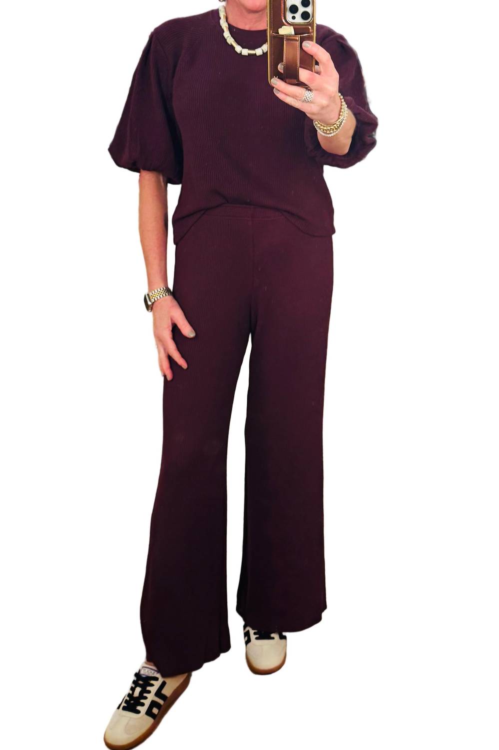 Bobi - Wide Leg Drawstring Pant