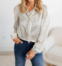 Mystree - SCARF BLOUSE