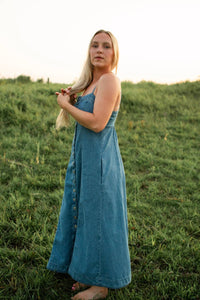 Bluivy - Delilah Denim Midi Dress