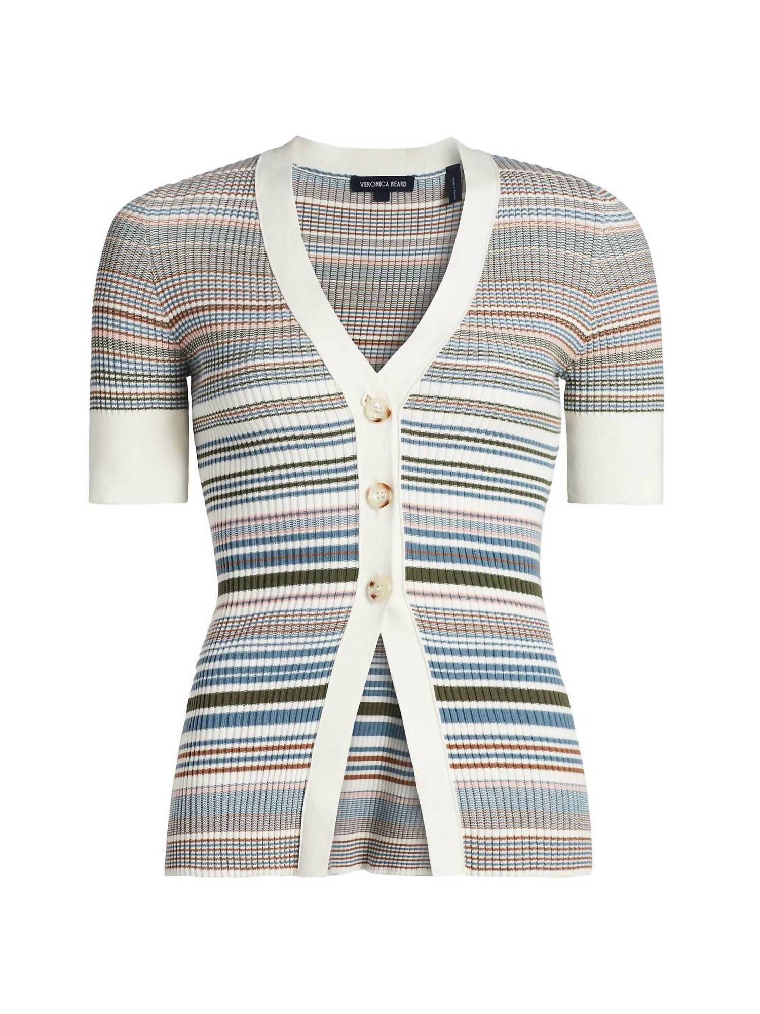 Veronica Beard - Fawne V-neck Cardigan