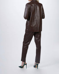 SUIT LEATHER JACKET