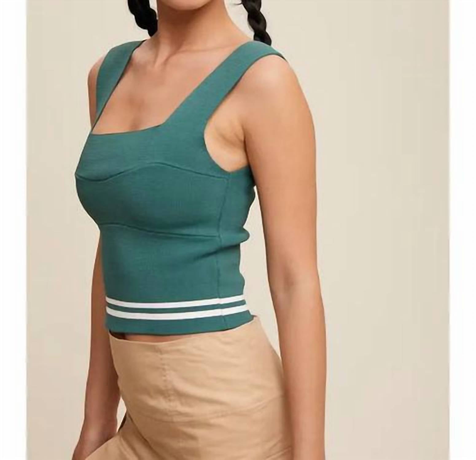 Listicle - Square Neck Brami Top