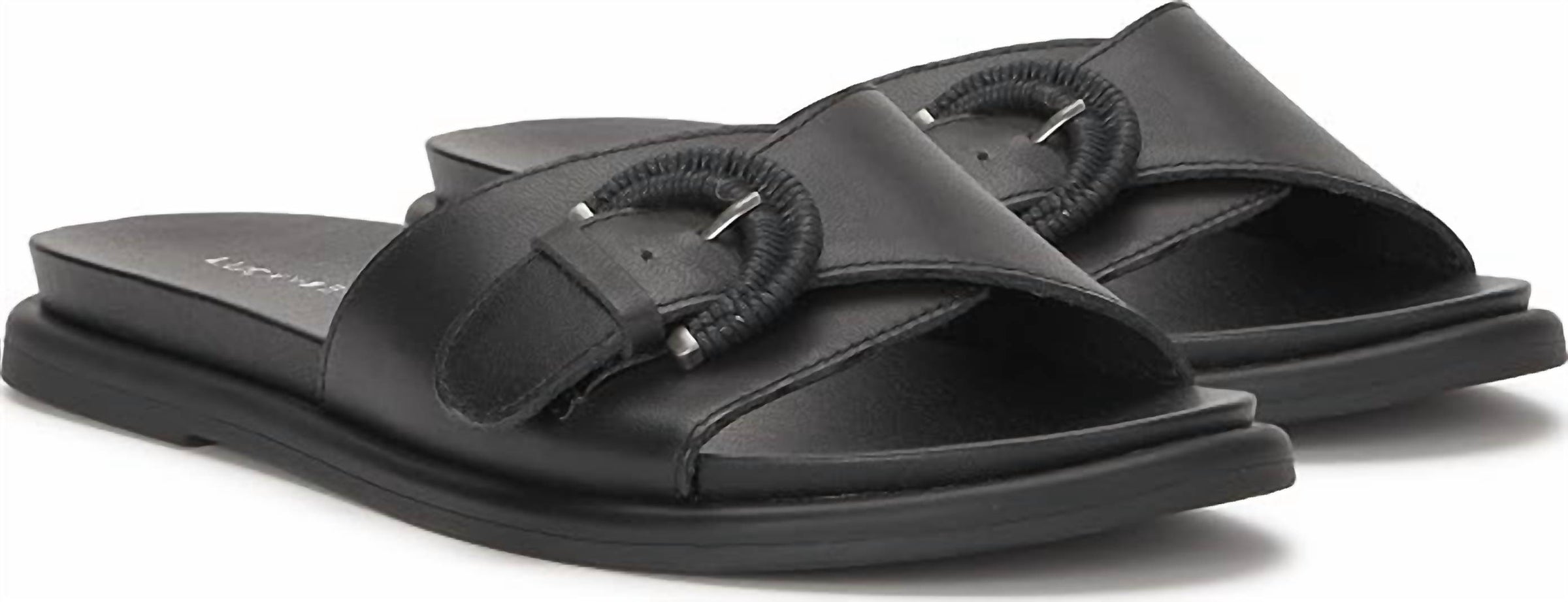 Lucky Brand - Women's Suszie Buckle Flat Sandal
