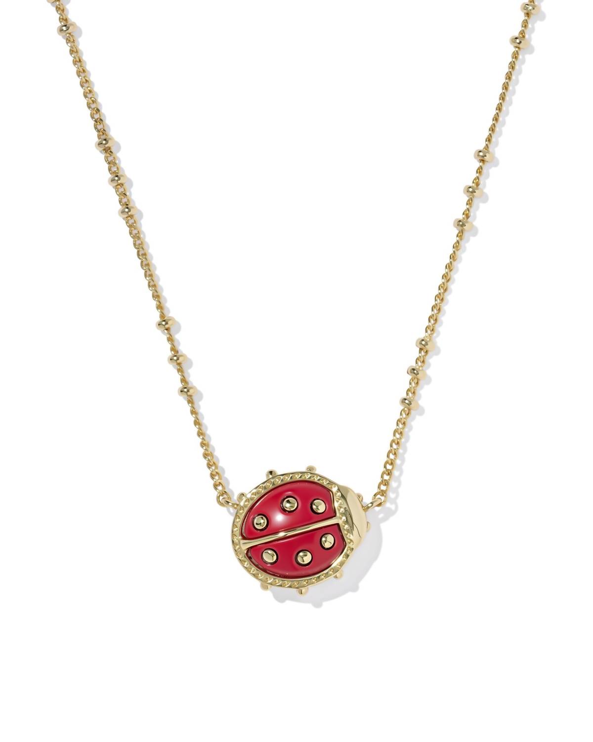 Kendra Scott - Women's Ladybug Short Pendant Necklace