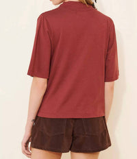 Nation Ltd - Lara Cowl Neck Tee