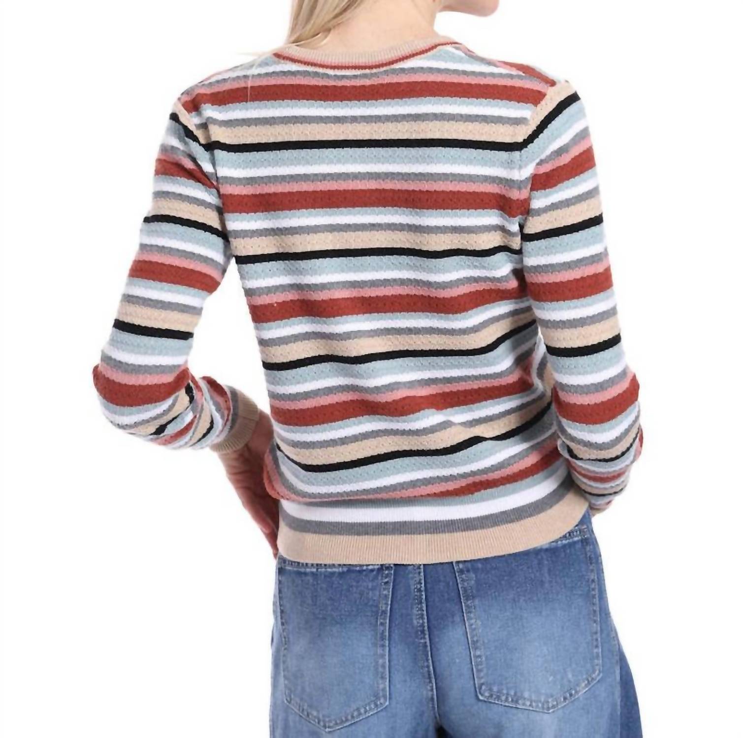 Minnie Rose - Weekend Textured Cardigan