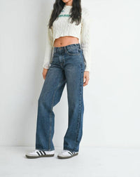 Just Black Denim - Relaxed Straight Jean