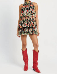 En Saison - Eden Tiered Pleated Romper