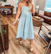 Hyfve - A Charming Striped Midi Dress