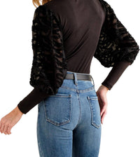 And The Why - Beyond Beauty Sheer Sleeve Bodysuit