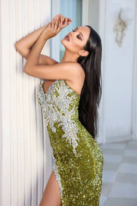 Portia&Scarlett - Strapless Sequin Dress