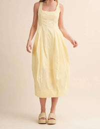 &Merci - Women's Tulip Hem Midi Dress