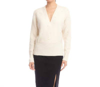 Karen Kane - Pearl Wrap Sweater - Plus