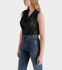 STEVE MADDEN Jayde Sleeveless Top - women's blouse - detail view