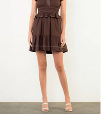 Thml - Haley Puff Sleeve Mini Dress