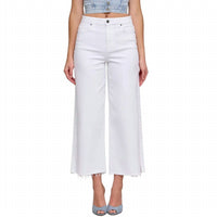 Hidden - Nori High Rise Cropped Wide Leg Jean