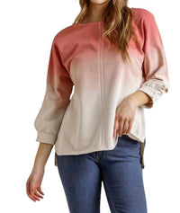 Umgee - Ombre Raglan Top