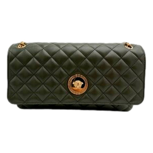 Versace - Women's La Medusa Quilted Lambskin Chain Strap Crossbody Bag