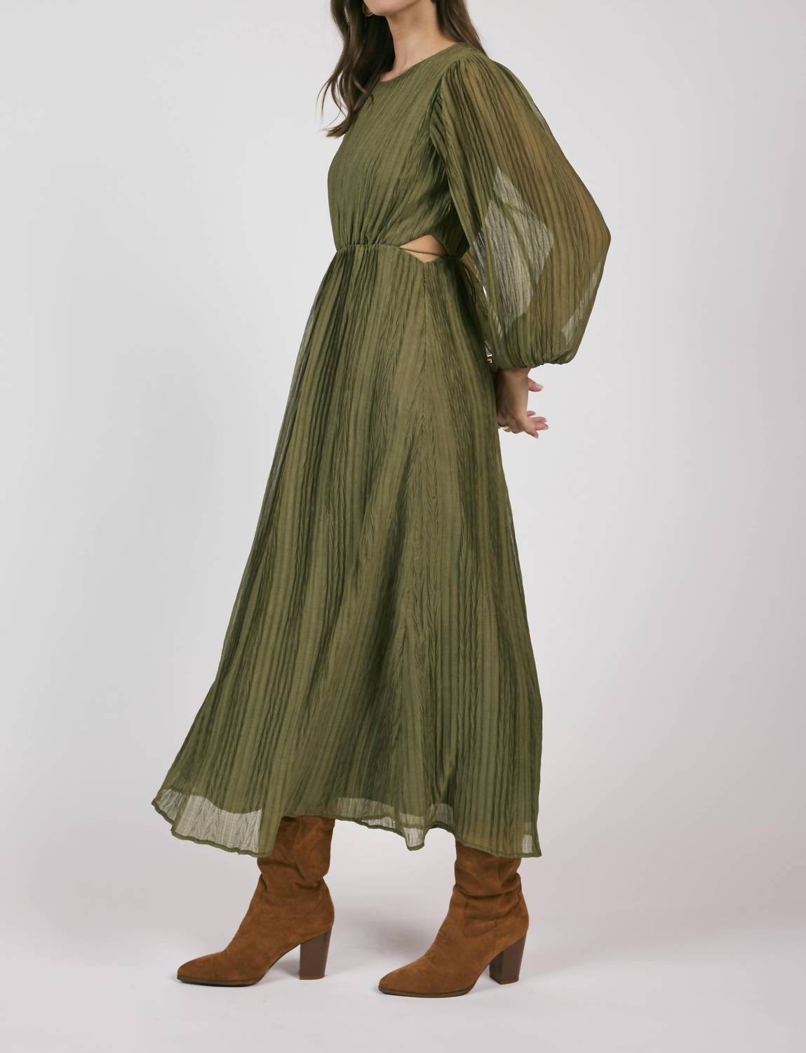 Sage The Label - Poets Cutout Waist Maxi Dress