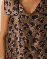 Entro - Sleeveless Bow Shoulder Top