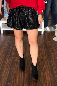 Entro - Sequin Bubble Shorts