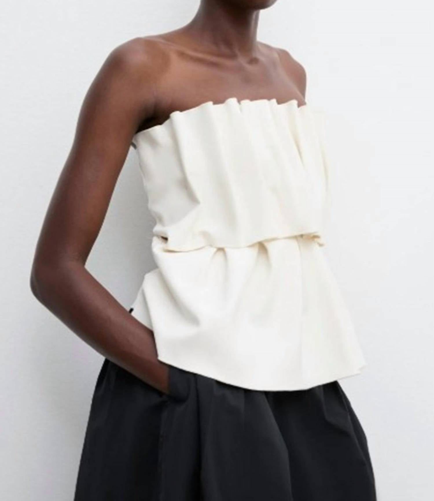 House Of Dagmar - Sculpted Tube Top