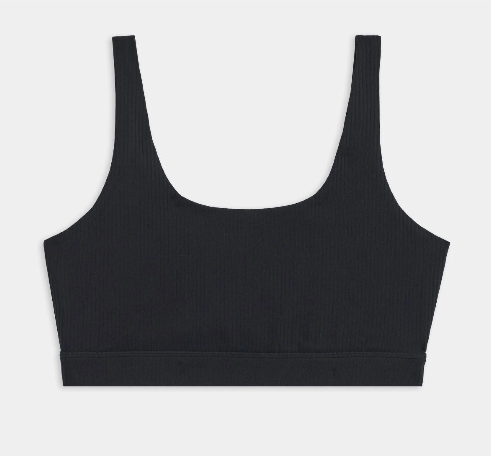 SPLITS59 Airweight Rib Sports Bra in black - women's intimate - view 4