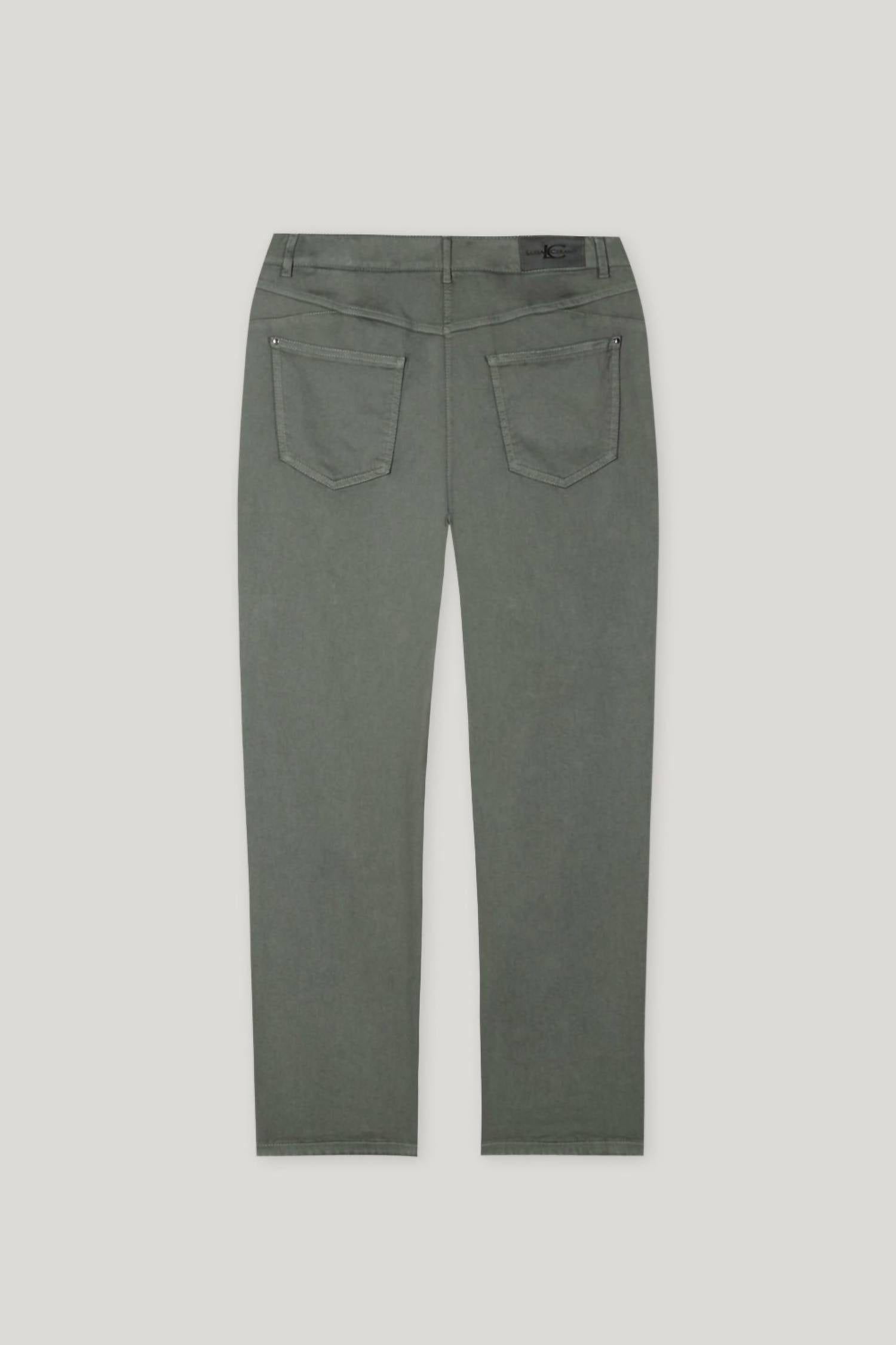 Luisa Cerano - High-stretch Tapered Denim Jeans