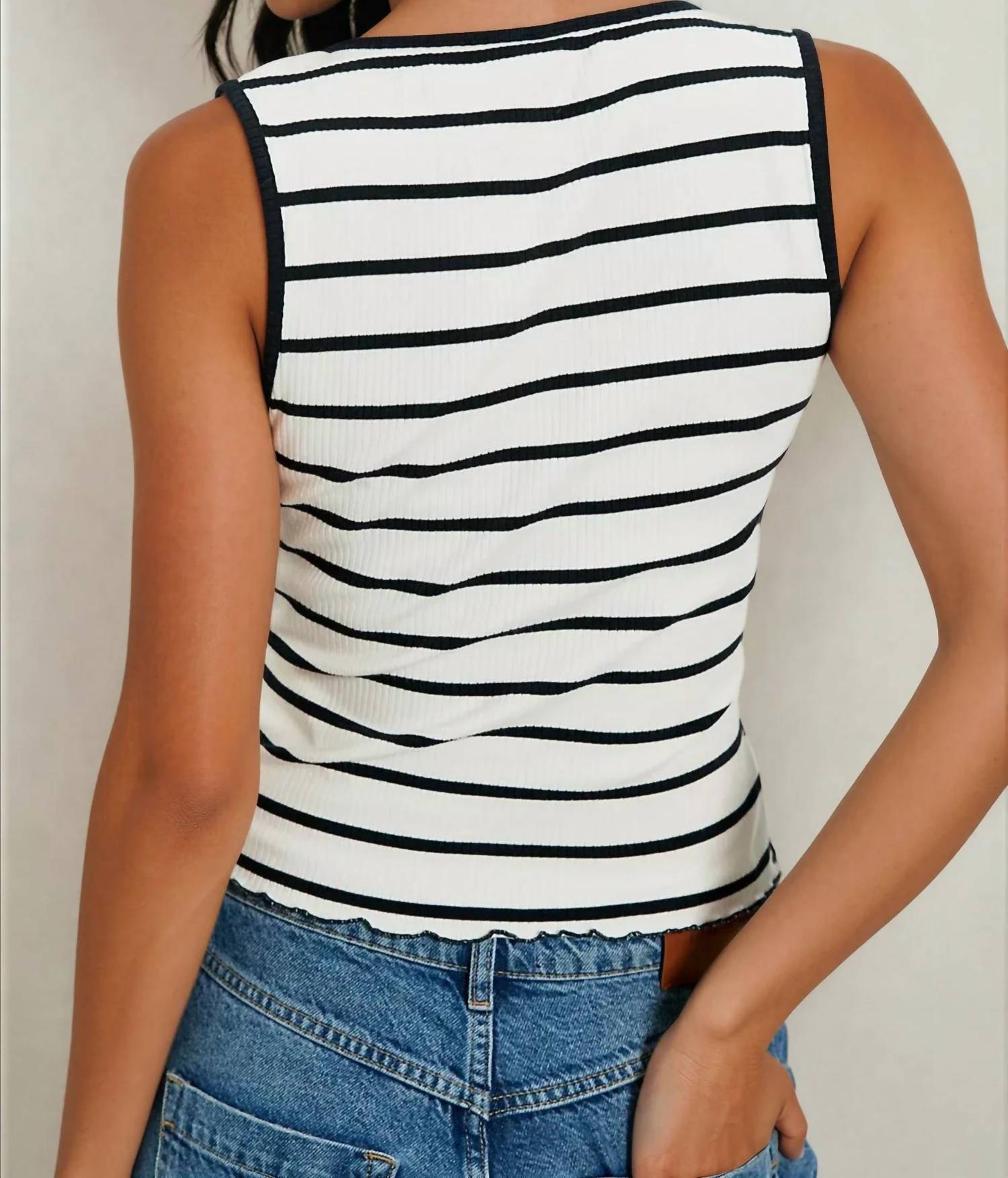 Free People - Tilly Striped Vest
