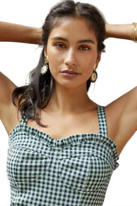 Gingham Sweetheart Tank