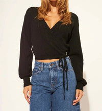 John + Jenn - August Wrap Sweater