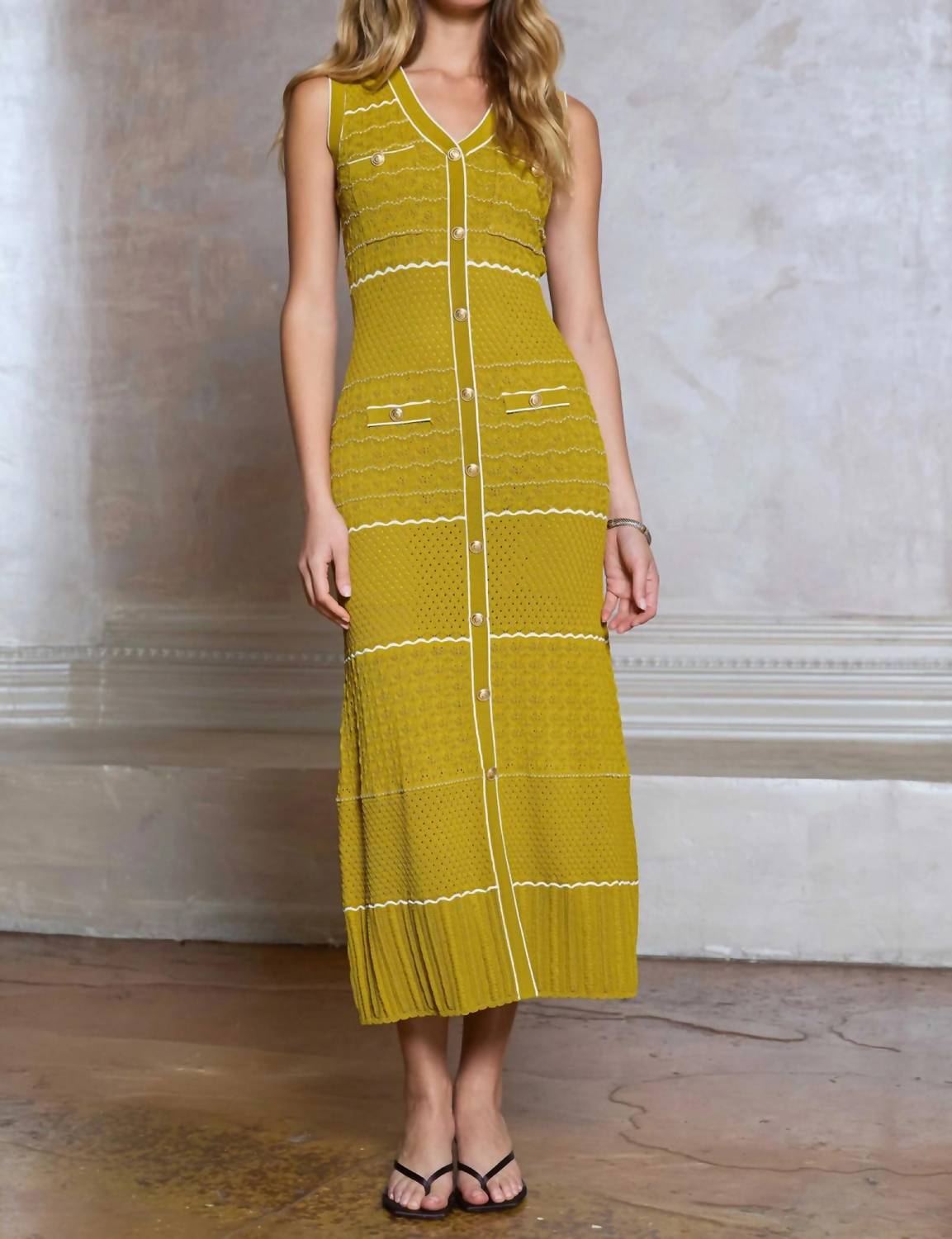 Current Air - Midi Knit Dress