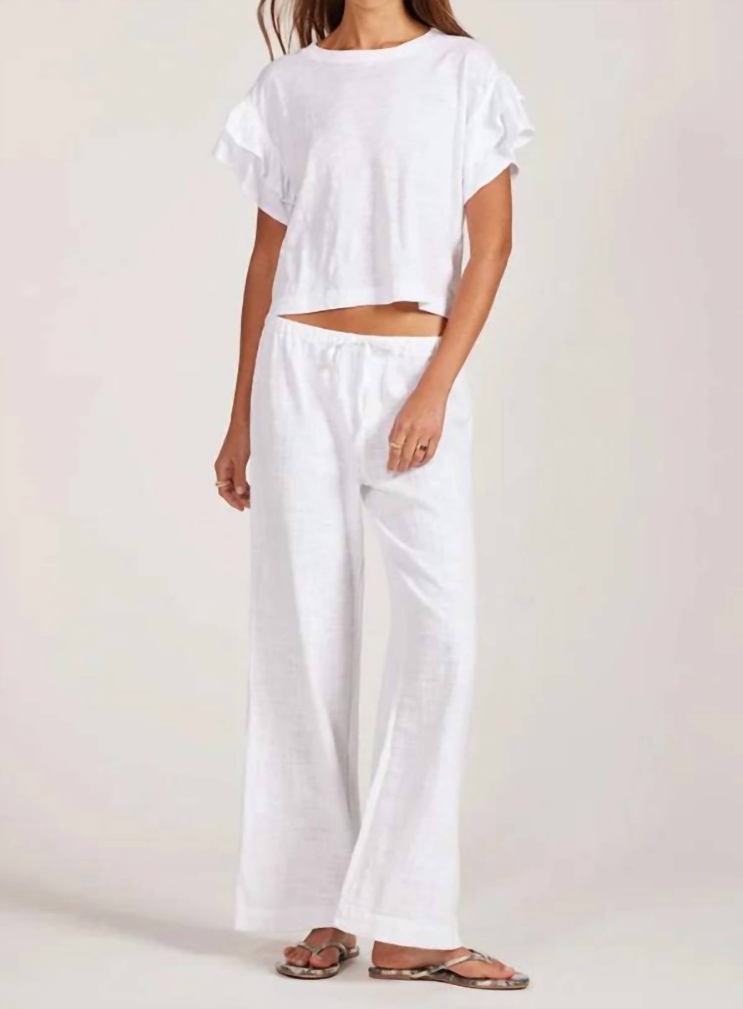 Bobi - Easy Wide Leg Pant