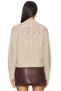 Loveshackfancy - Clementian Long Sleeve Cardigan