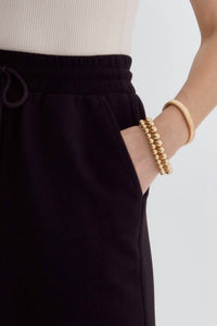 Entro - Textured Cropped Pants