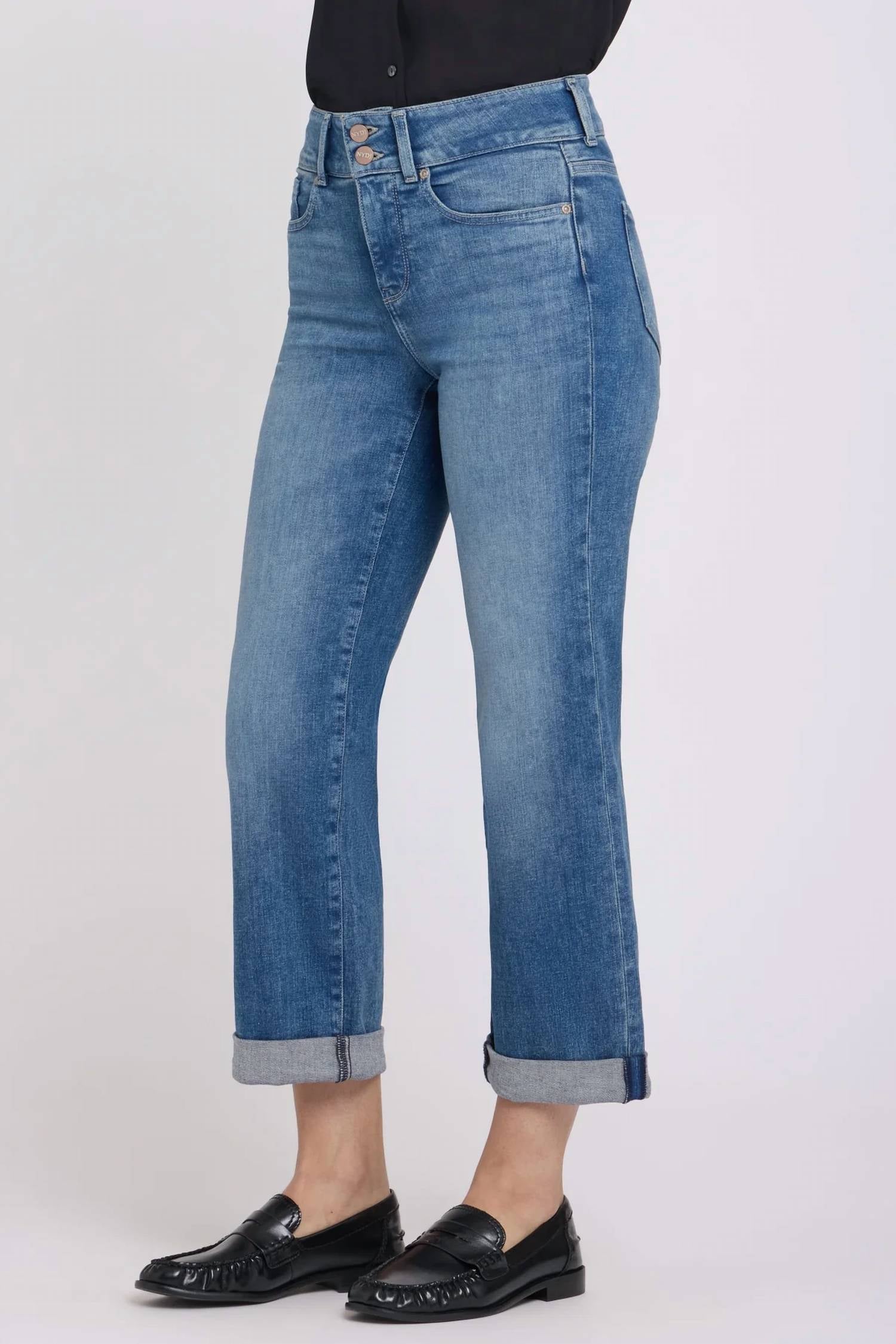 Nydj - Women's Crop Rolled Jeans