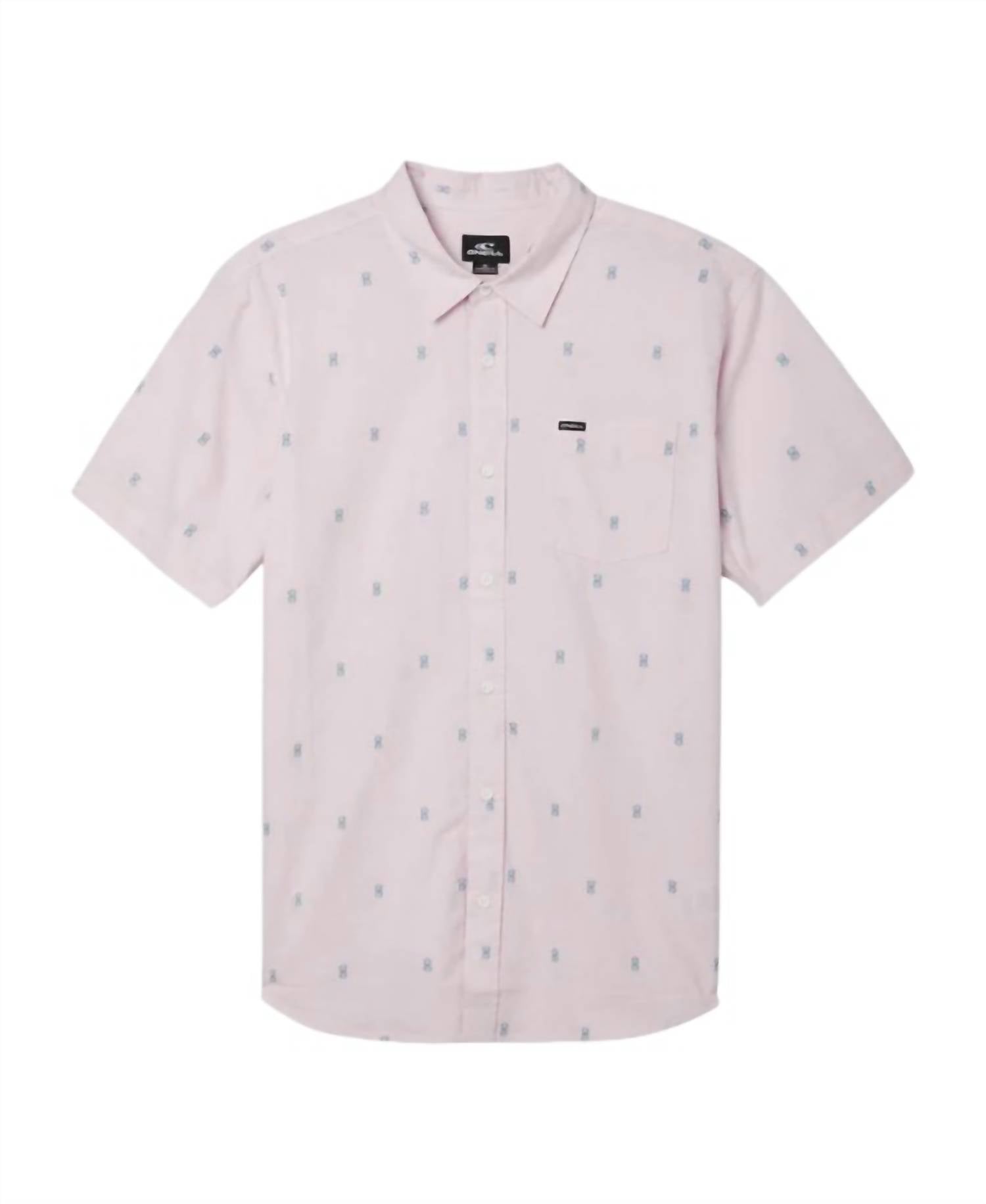 O'Neill - Men's Tame Dobby Short Sleeve Shirt