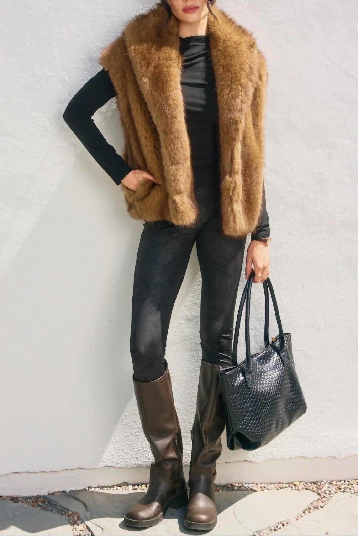 Dress Forum - Snow Angel Collared Furry Vest