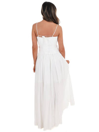 Baby Pink - Fresh Take Ruched Maxi Dress