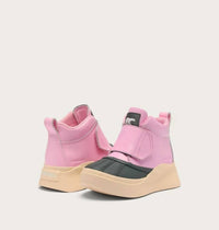 SOREL Kids' Out N About IV Strap Waterproof Boots in nico jet - kids' boots - detail view