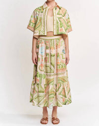 En Saison - Sariyah Boxy Button Fornt Top
