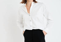 2.7 August Apparel - Women's Oversized Collared Shirt