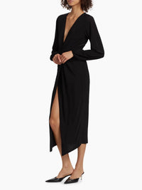 Ramy Brook - Sutton Twist-front Jersey Midi Dress